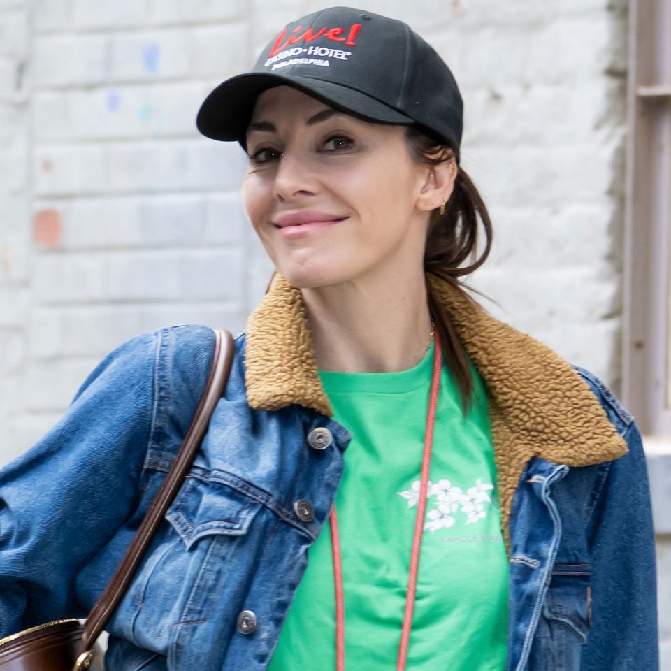 Actor/comedian Whitney Cummings is seen arriving to her 'Big Baby Tour' comedy show on April 03, 2026 in Philadelphia, Pennsylvania. Whitney CummingsCredit: Gilbert Carrasquillo/GC Images