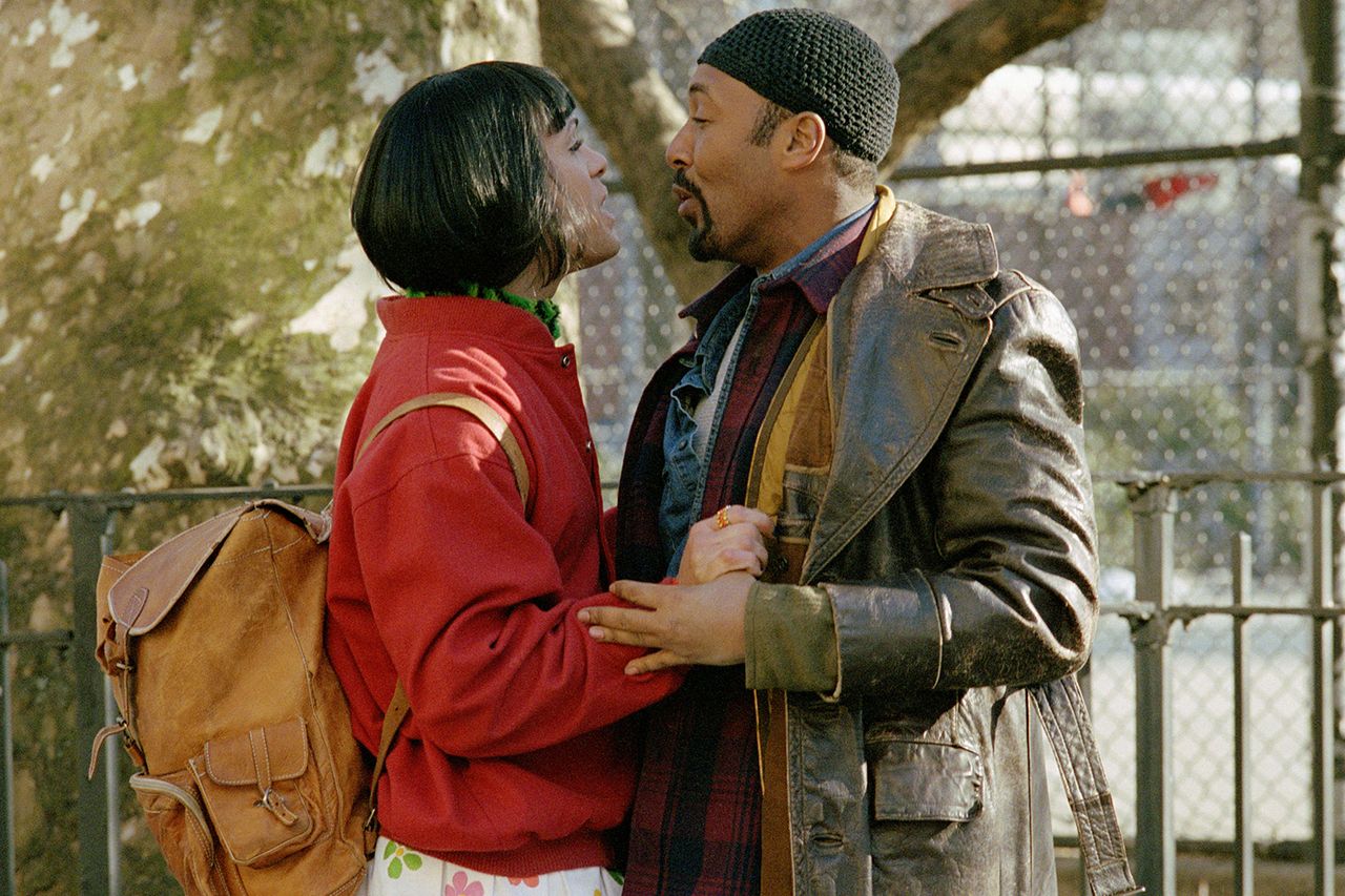 Wilson Jermaine Heredia, Jesse L. Martin in 'Rent'Credit: Demmie Todd/Sony/Kobal/Shutterstock