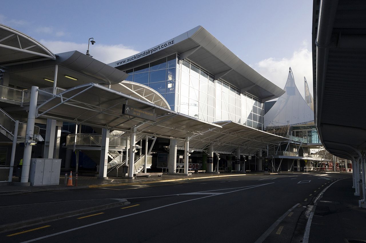 Auckland Airport, New ZealandCredit: Brendon O'Hagan/Bloomberg via Getty