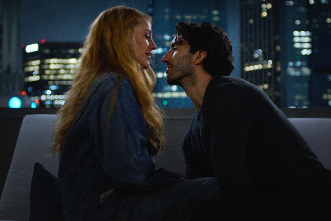 Blake Lively and Justin Baldoni in It Ends With Us Blake Lively and Justin Baldoni in 'It Ends With Us'Credit: Sony Pictures Entertainment