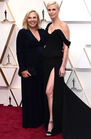 Charlize Theron and her mother Gerda at the 2020 Academy AwardsCredit: Jordan Strauss/Invision/AP/Shutterstock
