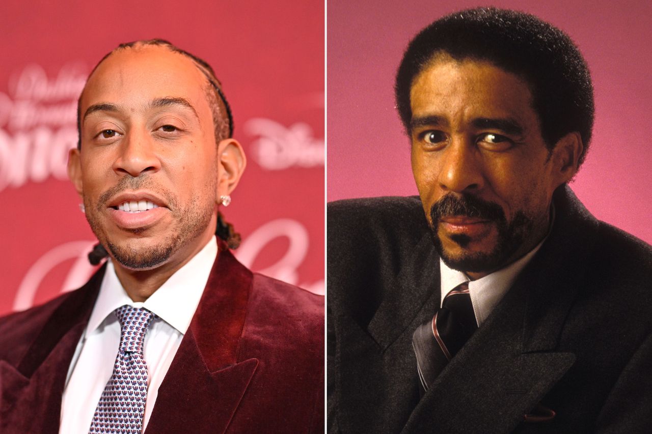 Ludacris at a special screening of Disney's 'Dashing Through the Snow' in Atlanta on Nov. 13, 2023; Richard Pryor during a photo session at the Beverly Hills Hotel in Beverly Hills, Calif.Credit: Derek White/Getty; Bob Riha Jr/WireImage