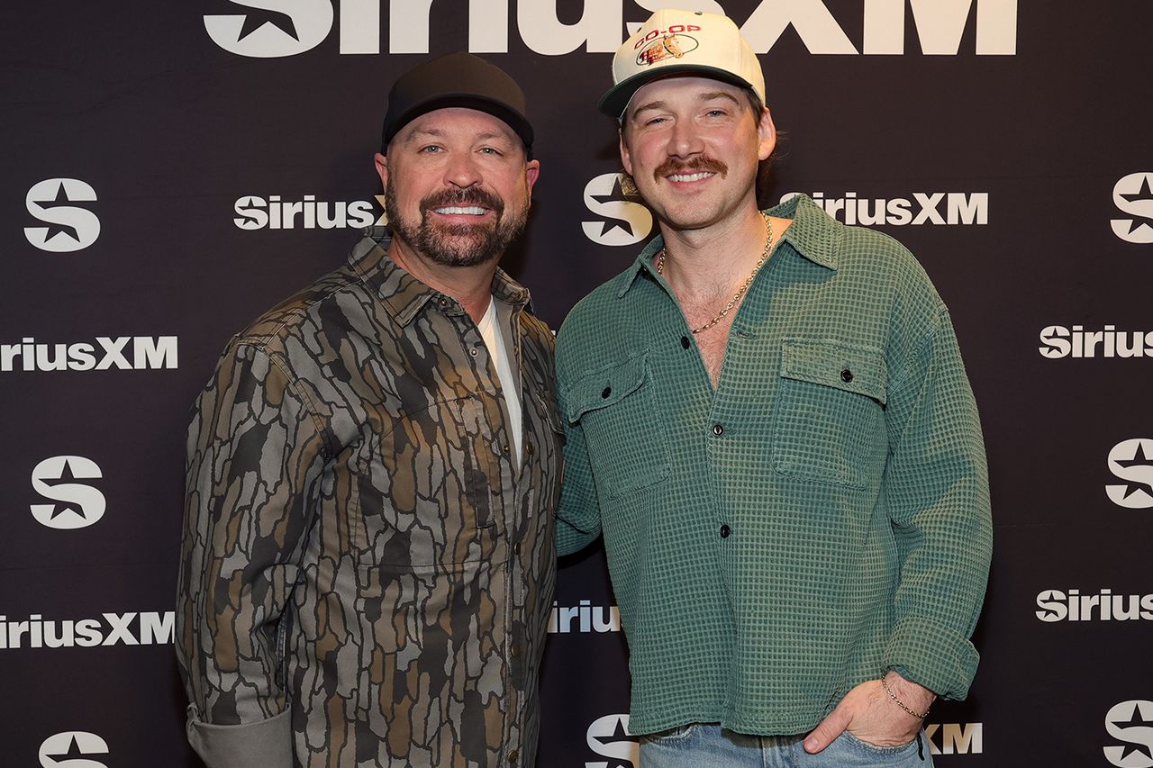 SiriusXM Host Cody Alan and Morgan Wallen attend the launch of new exclusive SiriusXM channel Cody Alan and Morgan WallenCredit: Kevin Mazur/Getty