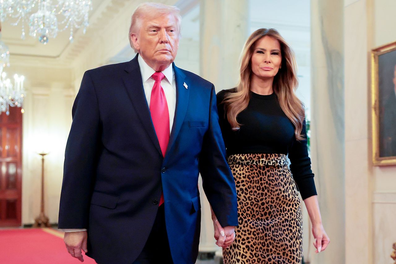 Donald Trump and Melania Trump at the White House on March 12, 2026Credit: Heather Diehl/Getty