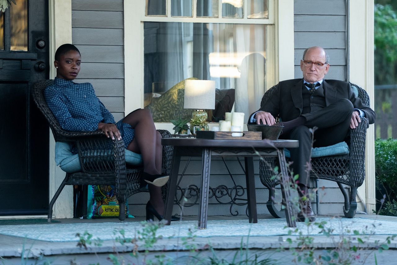 Joy Sunday and Richard Jenkins in 'DTF St. Louis'Credit: Tina Rowden/HBO