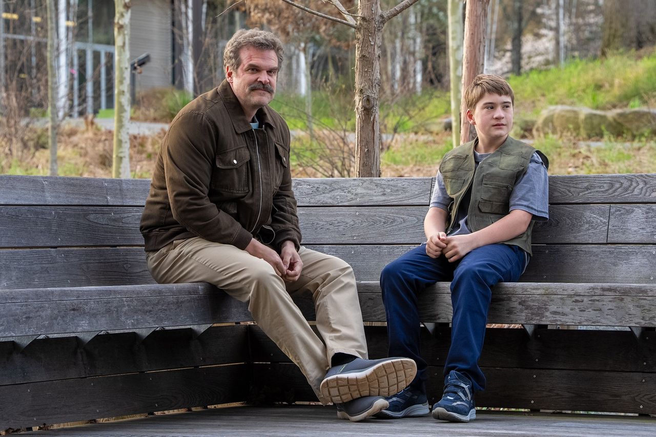 David Harbour and Arlan Ruf in 'DTF St. Louis'Credit: Tina Rowden/HBO