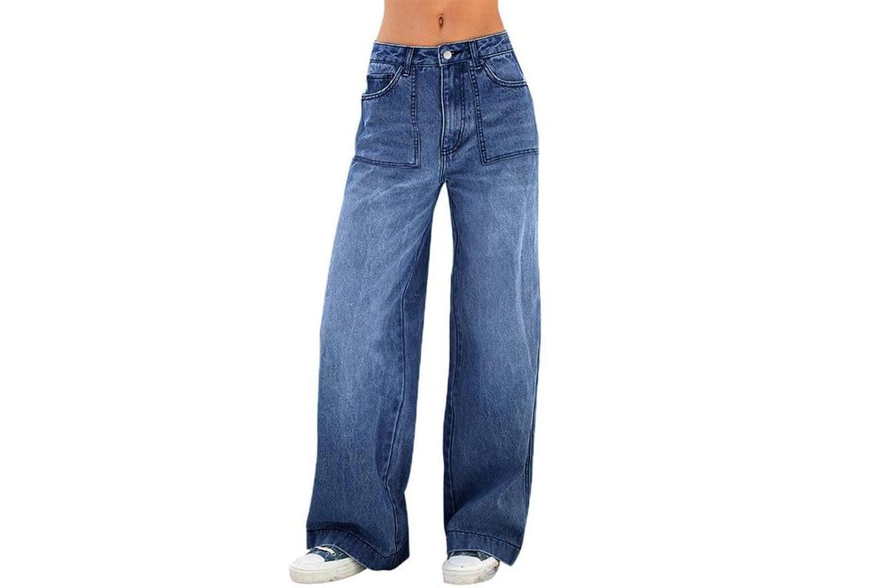 EMMIOL Women's Wide Leg Jeans Credit: Amazon