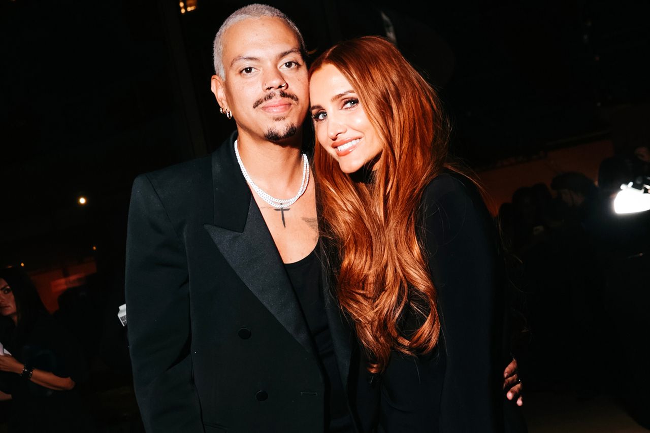Evan Ross and Ashlee Simpson Ross in September 2025Credit: Lexie Moreland/WWD via Getty
