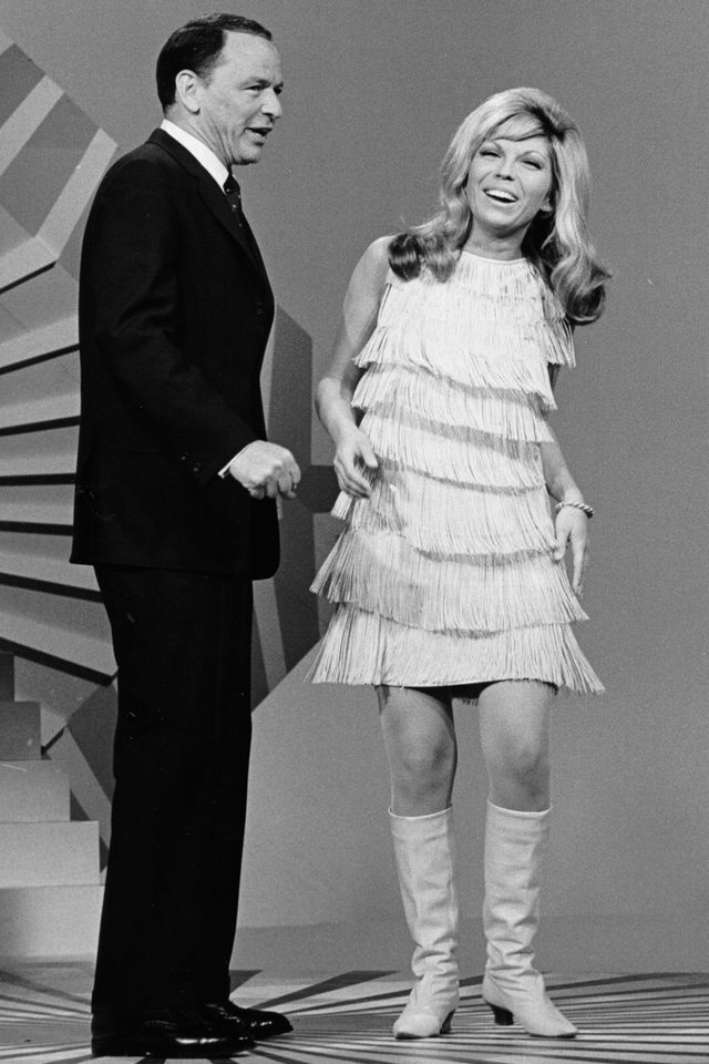 Frank Sinatra and Nancy Sinatra in 1967Credit: Michael Ochs Archives/Getty