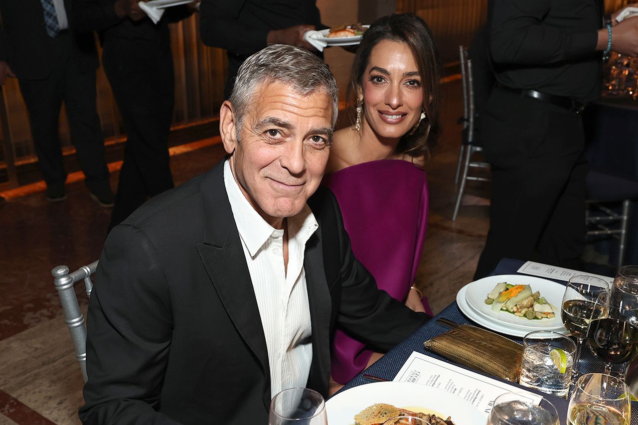 George and Amal ClooneyCredit: Jamie McCarthy/Getty