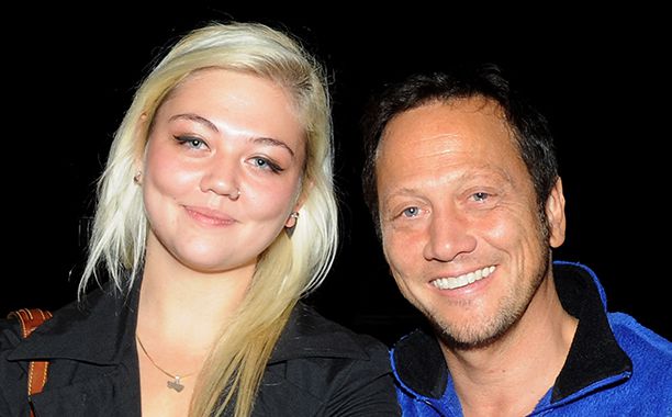 Elle King and Rob Schneider at The Ice House Comedy Club in Pasadena, Calif., on Oct. 22, 2009Credit: Michael Schwartz/WireImage