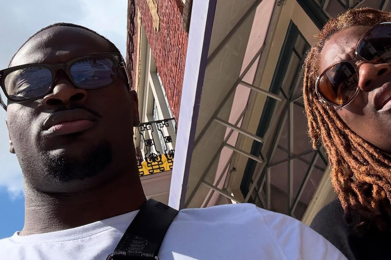 Jeremiyah Love and his mom Ltyona in February 2025.Credit: Jeremiyah Love/Instagram