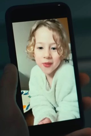 Jesse Eisenberg’s son, Banner, in the film ‘A Real Pain’ (2024)Credit: Searchlight Pictures