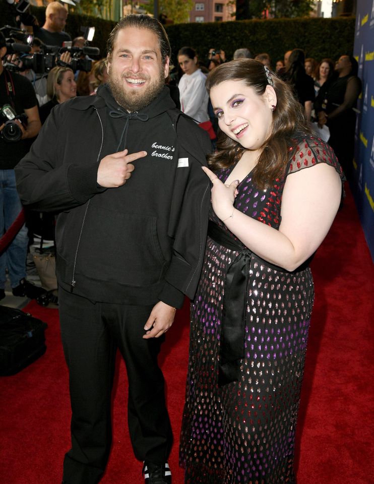 Jonah Hill and Beanie Feldstein at the L.A. special screening of Annapurna Pictures' 'Booksmart' at the Ace Hotel on May 13, 2019Credit: Kevin Winter/Getty Images