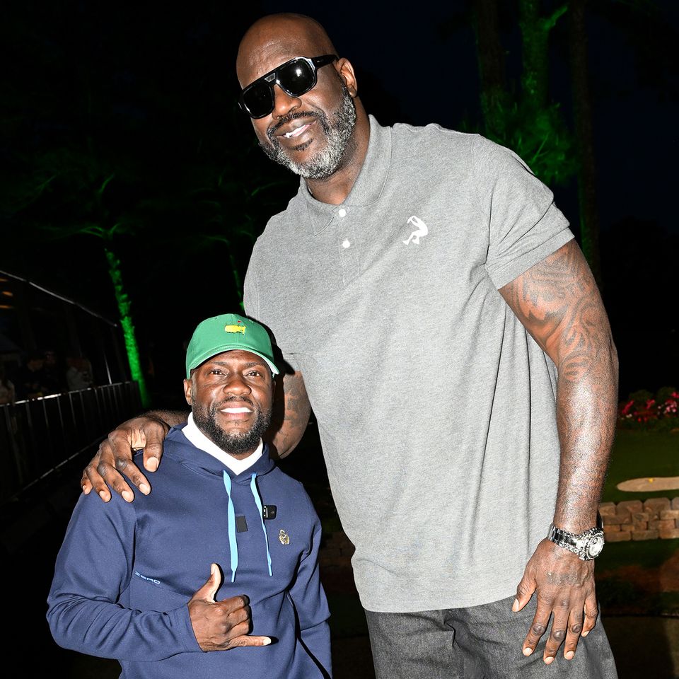 Kevin Hart and Shaquille O'NealCredit: Vivien Killilea/Getty