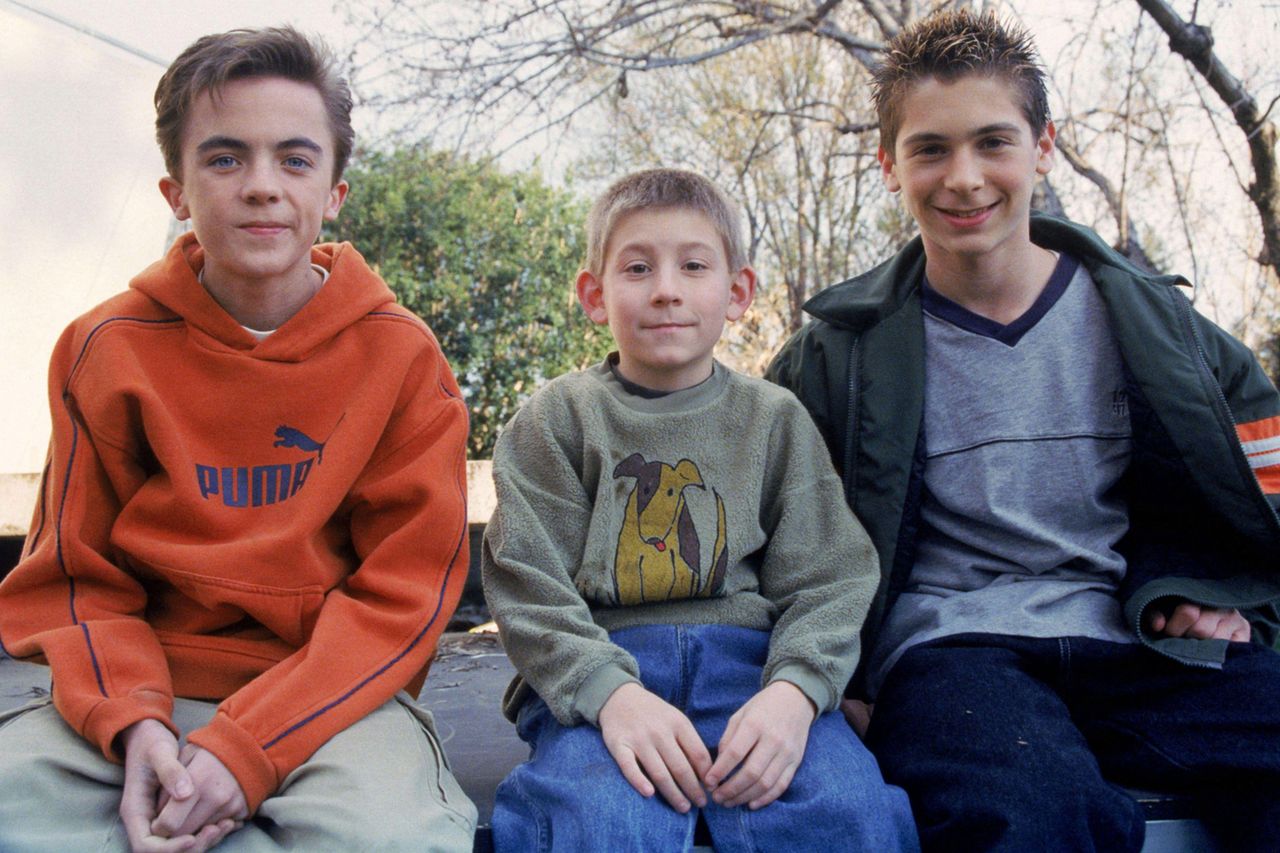 Frankie Muniz, Erik Per Sullivan and Justin Berfield in Malcolm in the Middle. Frankie Muniz, Erik Per Sullivan and Justin Berfield in 'Malcolm in the Middle'Credit: FOX via Alamy