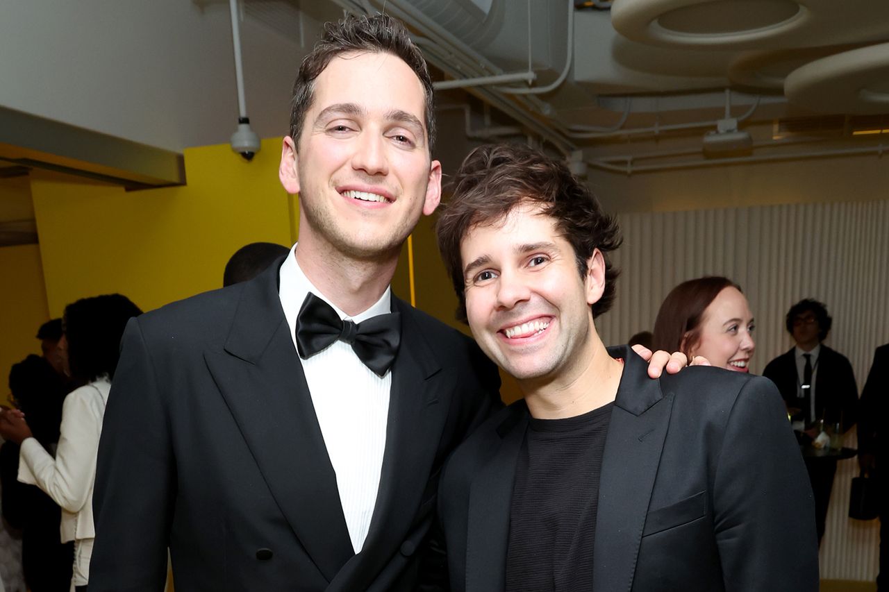 Matt Friend and David Dobrik attend The Snappys Awards Show Matt Friend and David DobrikCredit: Phillip Faraone/Getty