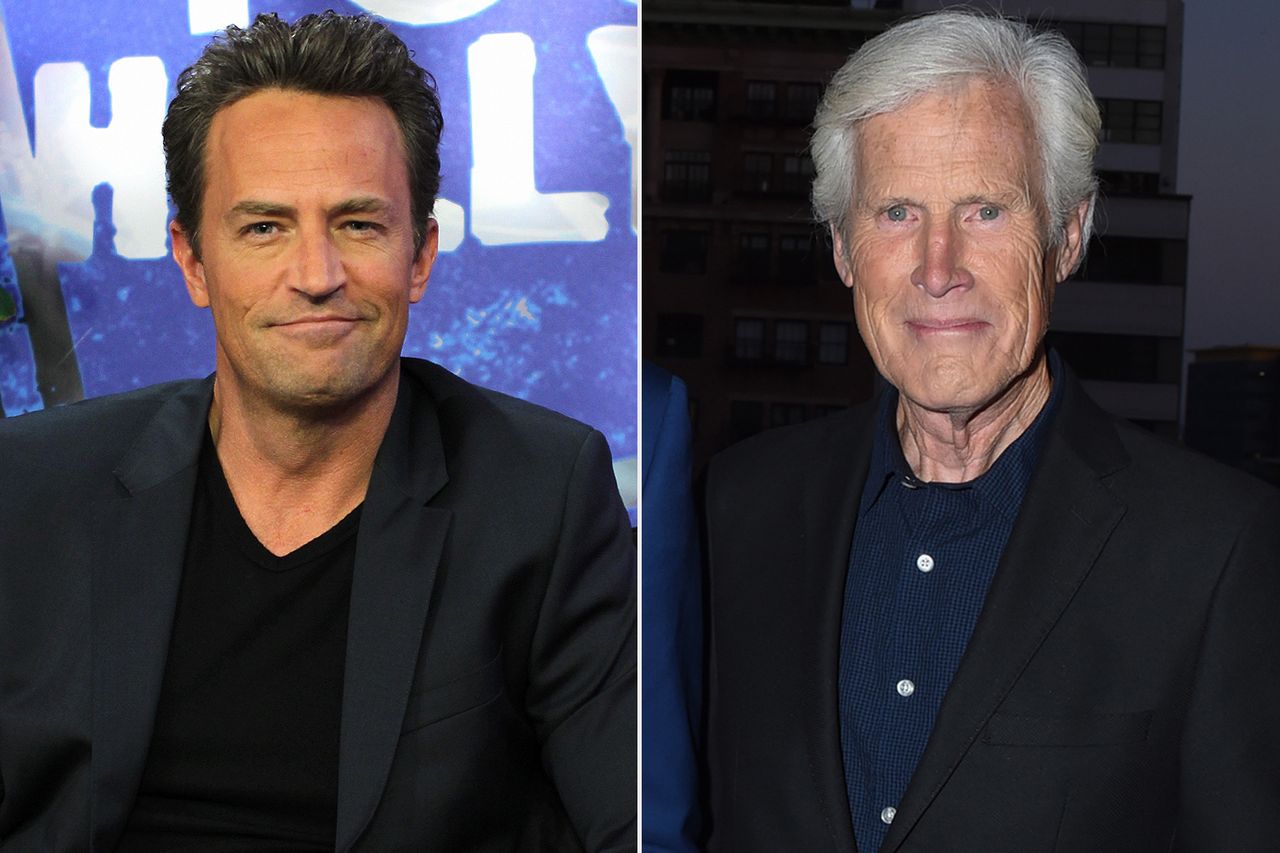 Matthew Perry visits the 'Young Hollywood' Studio in L.A. on July 24, 2012; Keith Morrison at 'The Thing About Pam' premiere in L.A. on May 18, 2022Credit: Nick Rood/Young Hollywood/Getty; Gilbert Flores/Variety/Penske Media via Getty