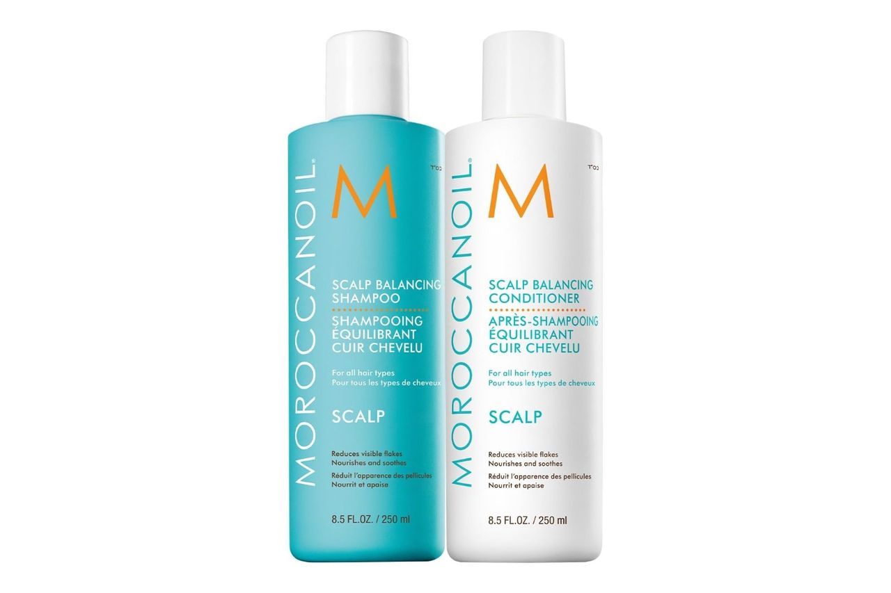moroccanoil scalp balancing shampoo conditioner Credit: Amazon
