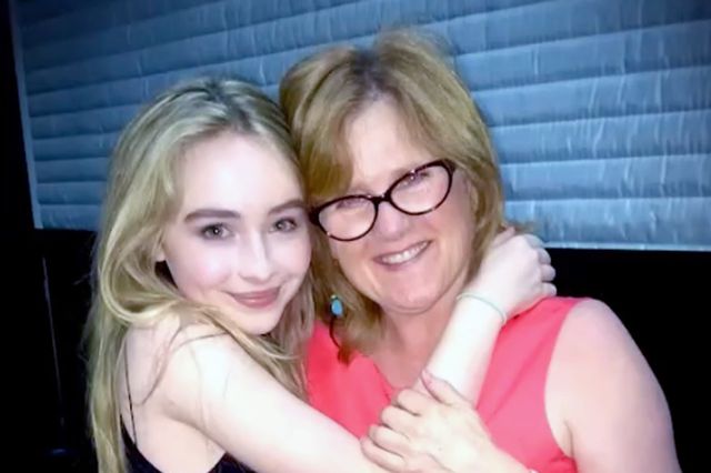 Sabrina Carpenter and her aunt Nancy Cartwright in a throwback photo shared on Instagram on July 9, 2024Credit: Instagram/nancy_cartwright