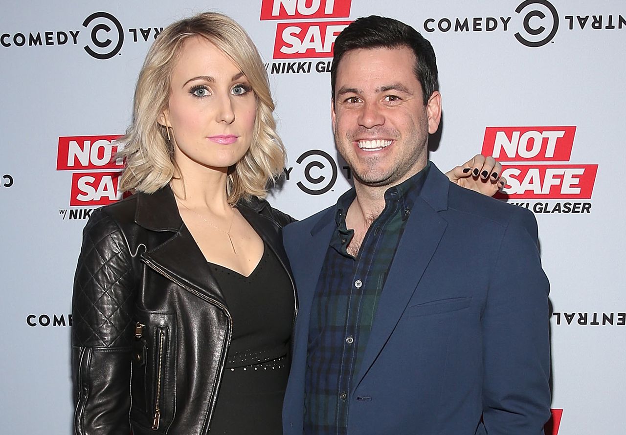 Nikki Glaser and Chris Convy in 2016.Credit: Jesse Grant/Getty