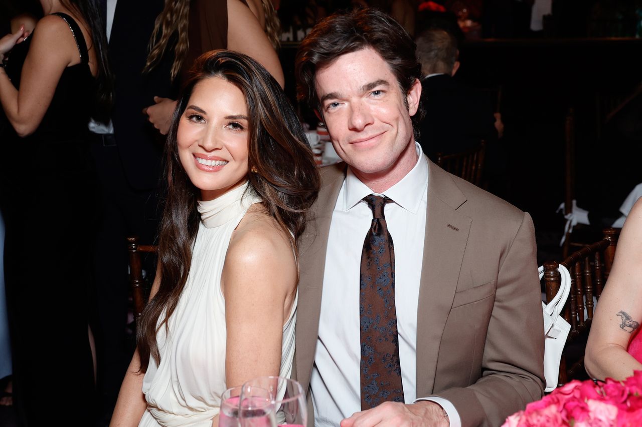John Mulaney and Olivia Munn sitting together at an event Olivia Munn (left) and John Mulaney (right) in April 2025.Credit: Stefanie Keenan/Getty