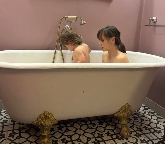 Pauline Chalamet and her daughter.Credit: Pauline Chalamet/Instagram