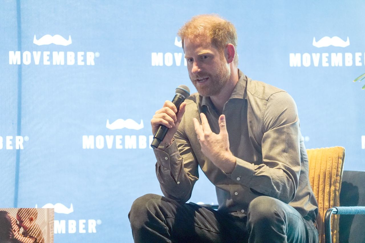 Prince Harry, Duke of Sussex takes part in a Q&A session during a visit to Movember at the Western Bulldogs HQ at Mission Whitten Oval on April 15, 2026 in Footscray, Melbourne, Australia. Meghan and Prince Harry, Duke of Sussex are on a four-day visit to Australia, with engagements across Melbourne, Canberra and Sydney. Prince Harry takes part in a Q&A session during a visit to Movember at the Western Bulldogs HQ at Mission Whitten Oval on April 15, 2026 in Footscray, Melbourne, Australia.Credit: Jonathan Brady-Pool/Getty