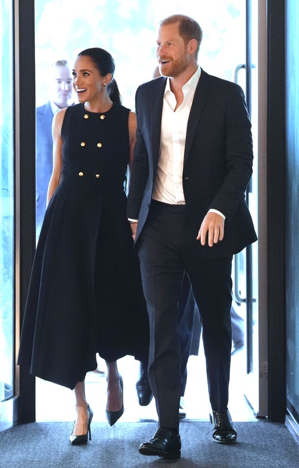 The Duke and Duchess of Sussex during a visit to the Royal Children's Hospital Melbourne, Victoria, on day one of the royal trip to Australia. Meghan Markle and Prince Harry during a visit to the Royal Children's Hospital Melbourne, Victoria on April 14, 2026.Credit: PA Images/INSTARimages