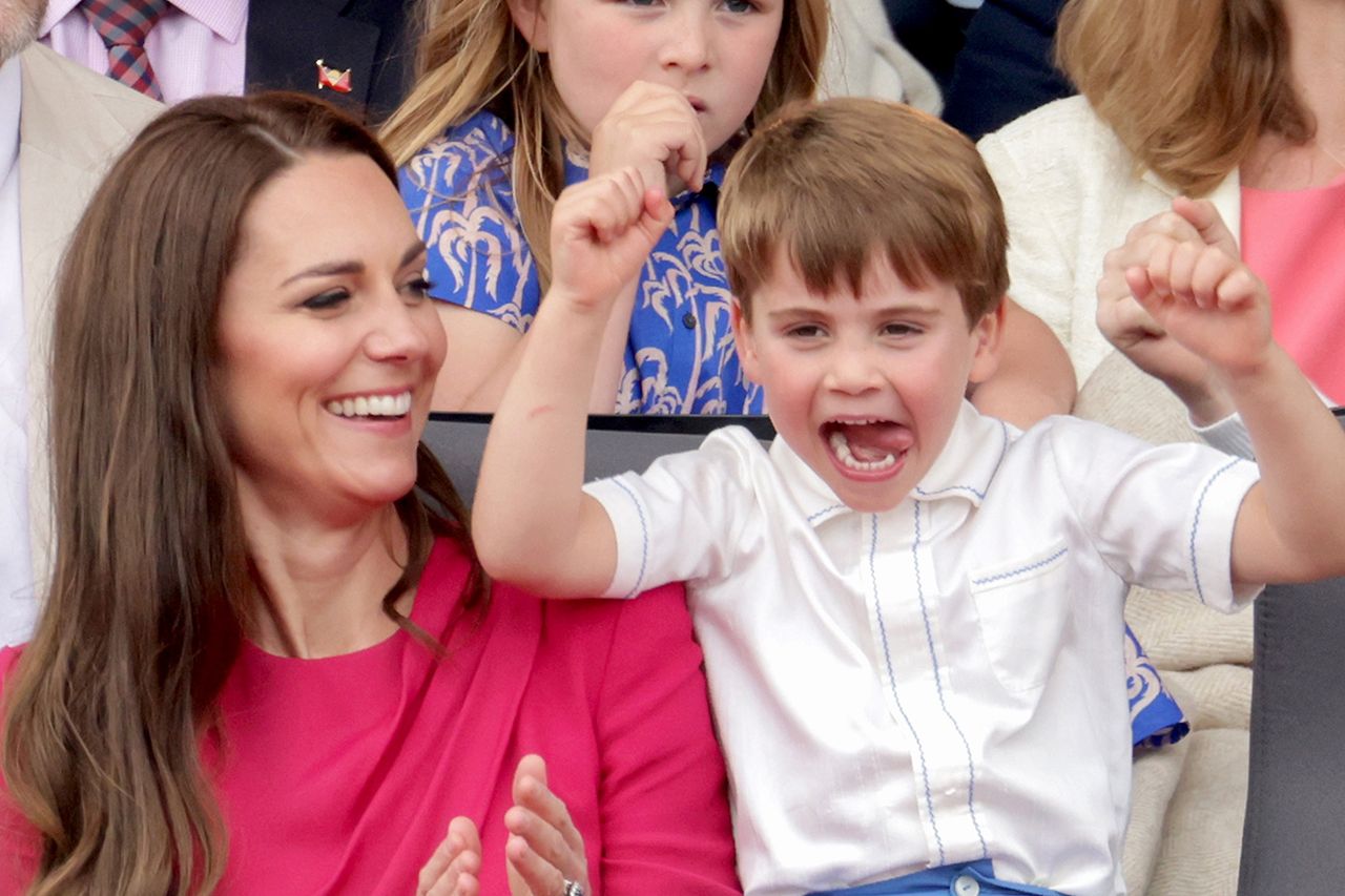 Kate Middleton and Prince LouisCredit: Chris Jackson - WPA Pool/Getty