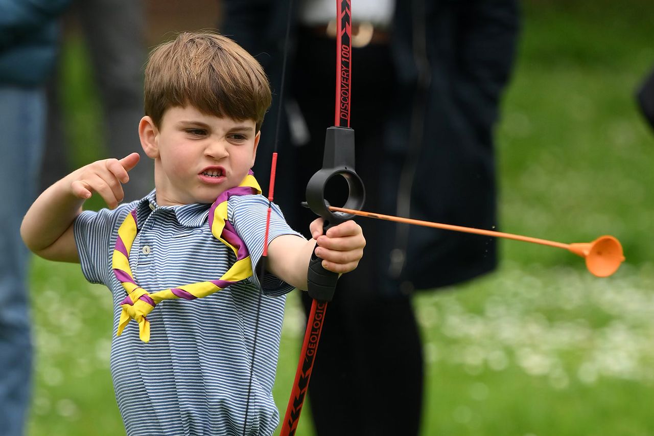 Prince Louis in May 2023Credit: Daniel Leal - WPA Pool/Getty