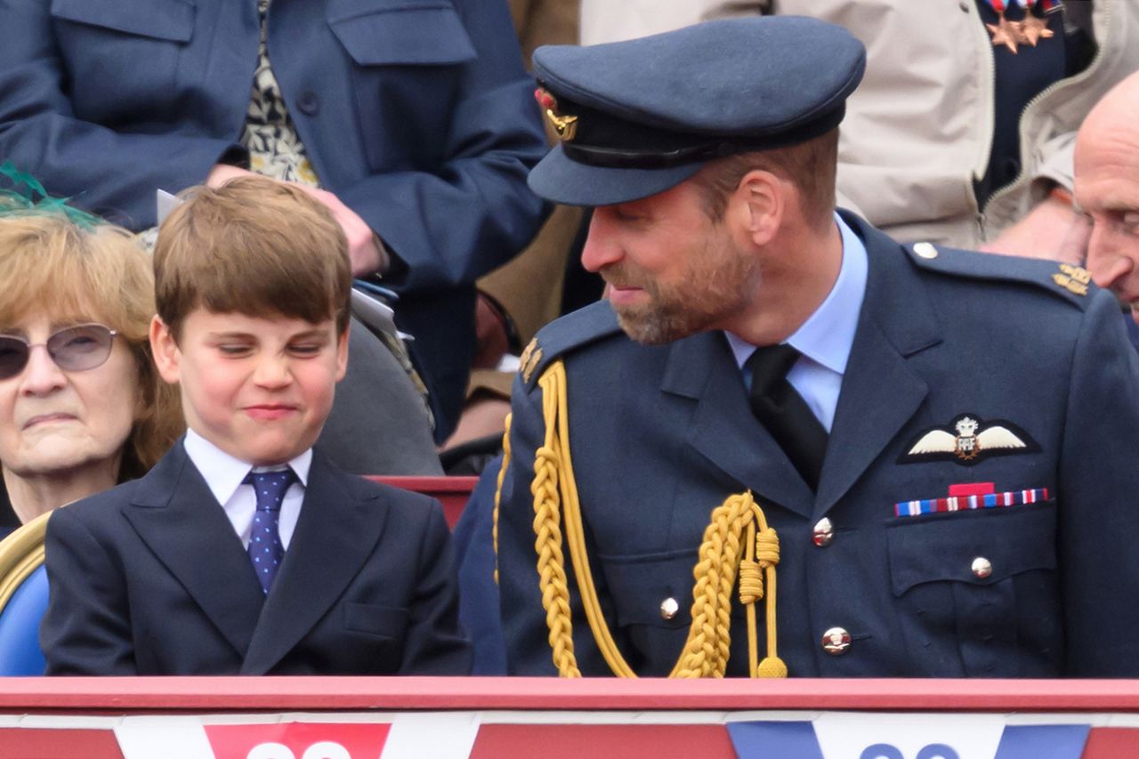 Prince Louis and Prince WilliamCredit: Karwai Tang/WireImage