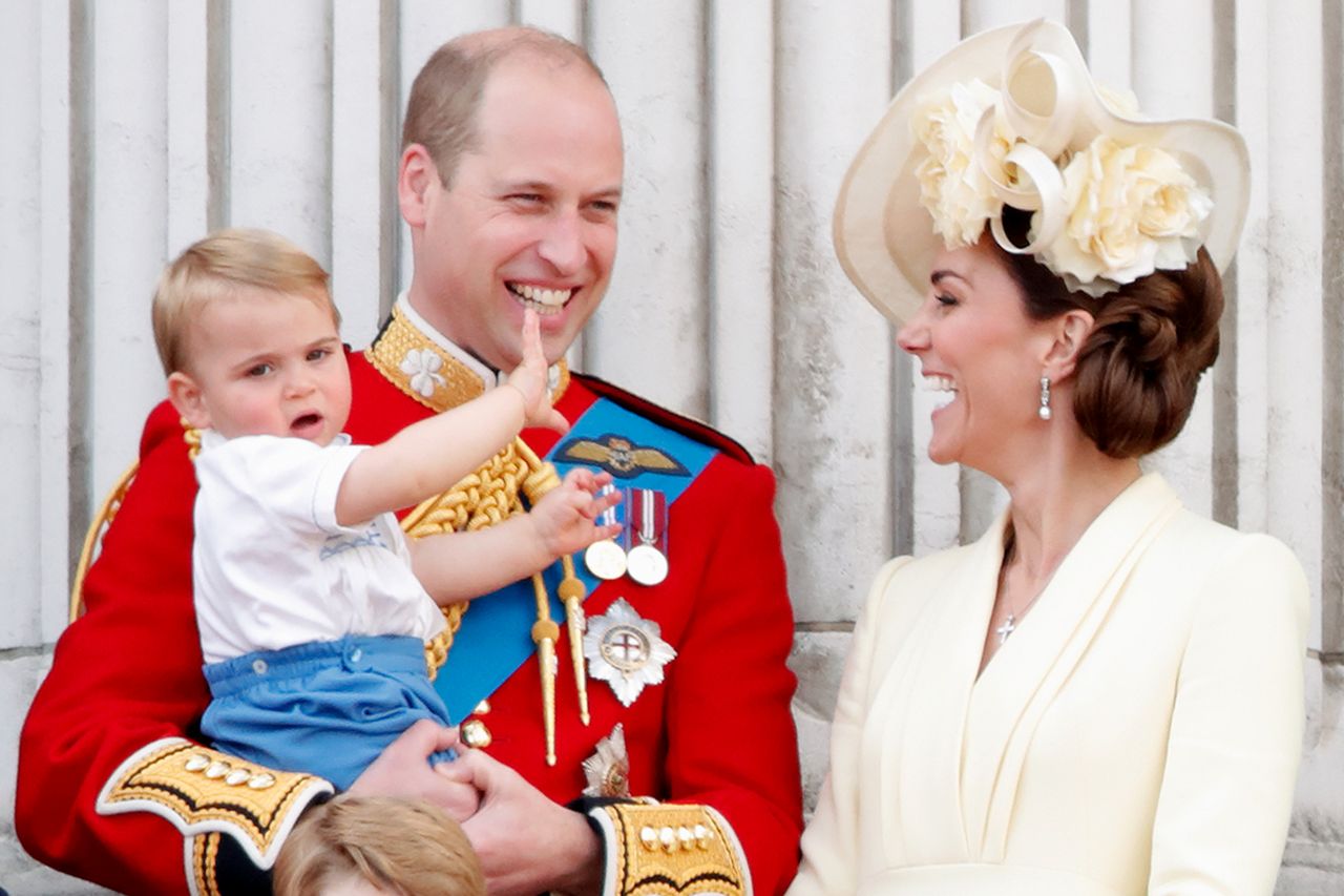 Prince William, Kate Middleton and Prince LouisCredit: Max Mumby/Indigo/Getty