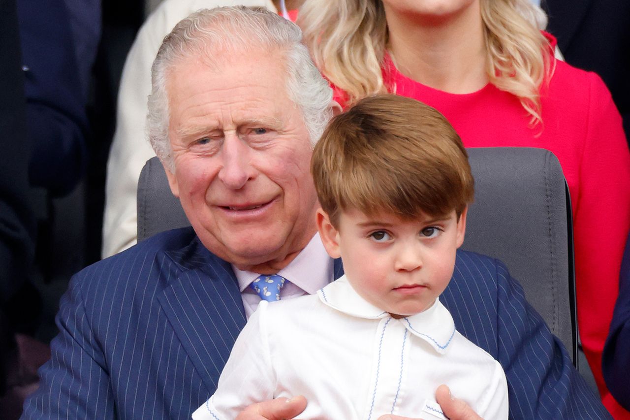 Prince Louis and Prince CharlesCredit: Max Mumby/Indigo/Getty