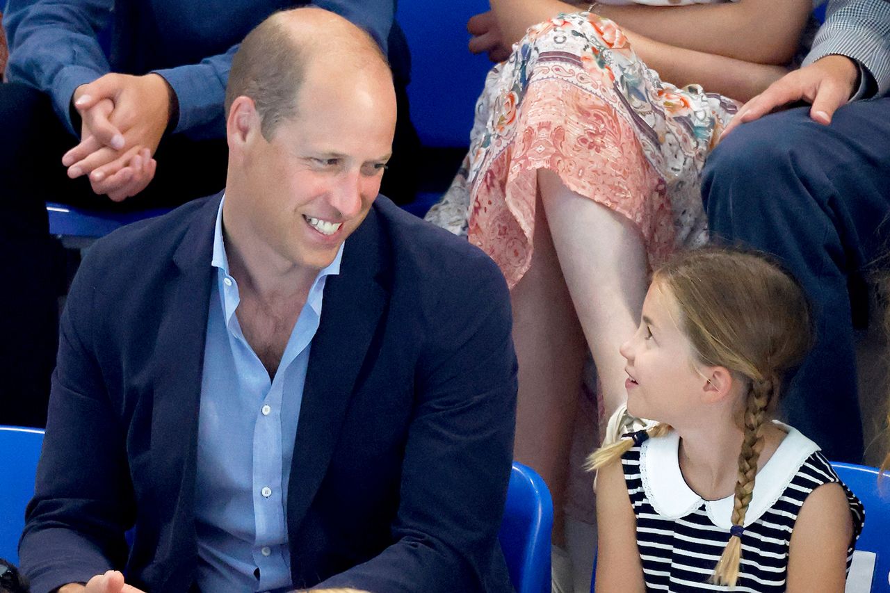 Prince William and Princess CharlotteCredit: Max Mumby/Indigo/Getty