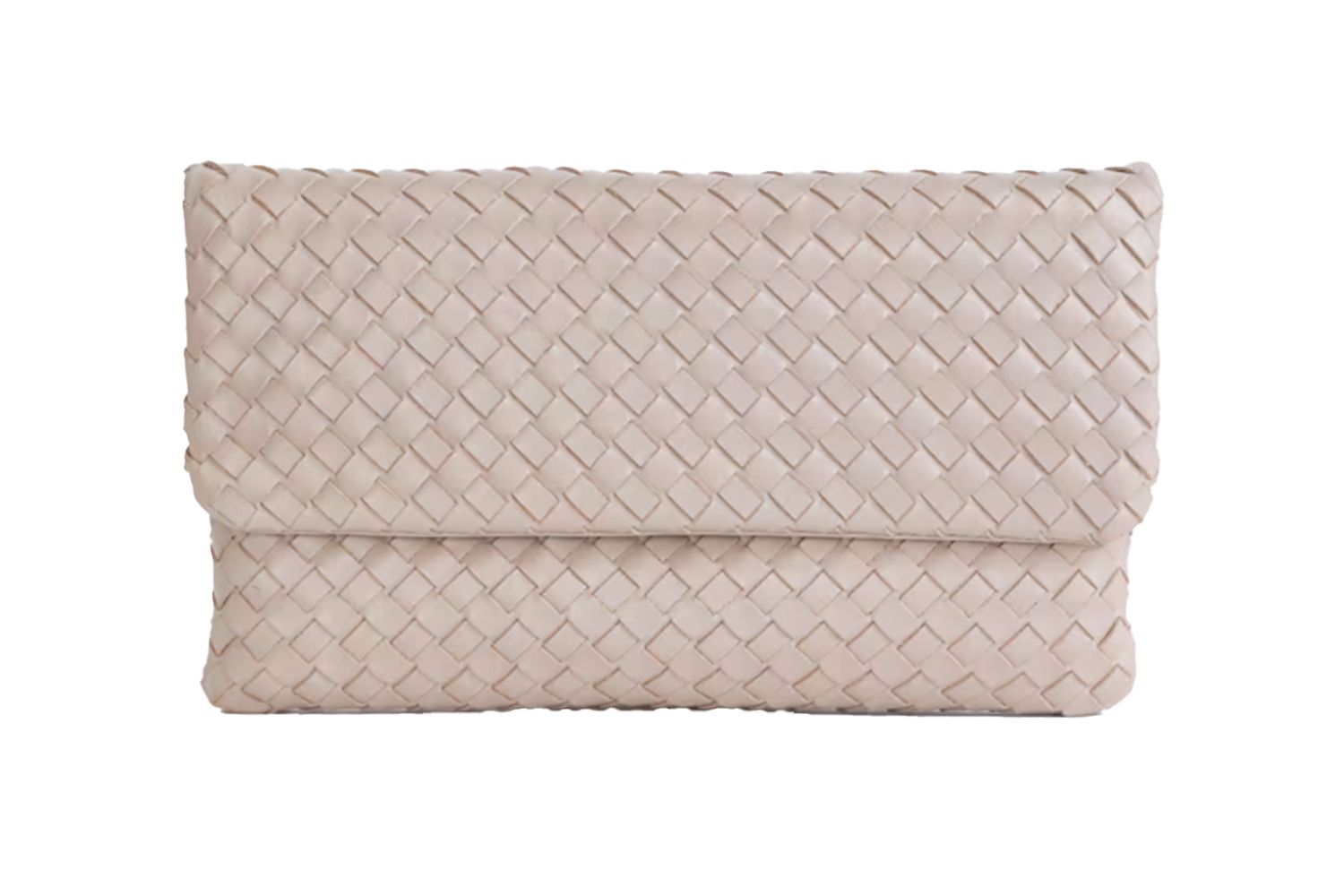 Quince Italian Leather Handwoven Convertible Clutch