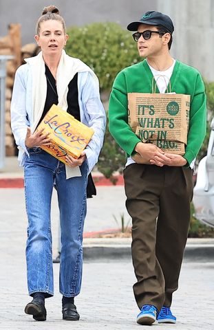 Rami Malek was seen shopping for groceries at Whole Foods Market in Malibu alongside Megan Bowman Gray Megan Bowman Gray and Rami MalekCredit: The Hollywood JR / BACKGRID