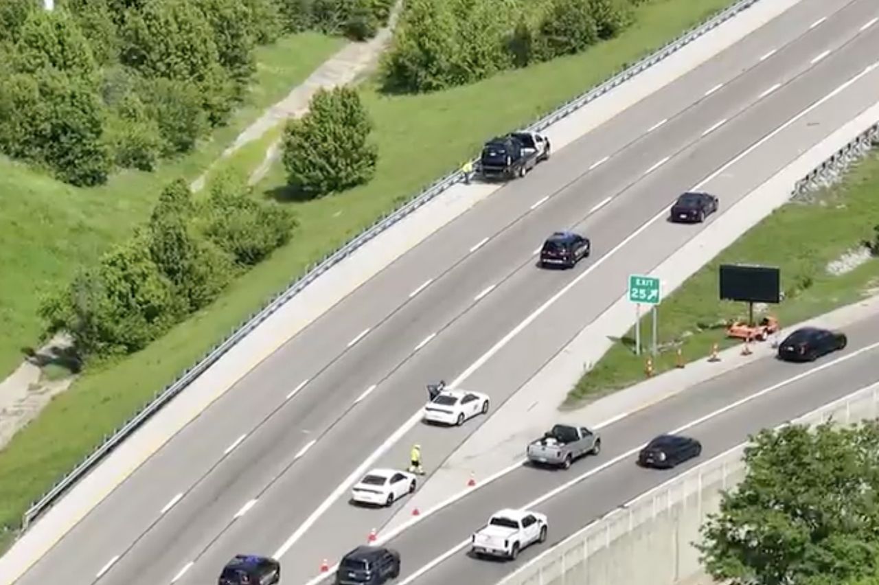 A 73-year-old man was killed in a collision on Interstate 64 near Interstate 270 in Missouri on April 23Credit: First Alert 4