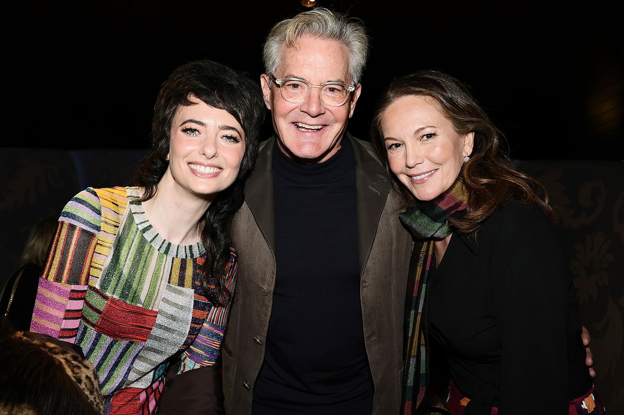 Sarah Sherman, Kyle MacLachlan and Diane LaneCredit: Theo Wargo/Getty