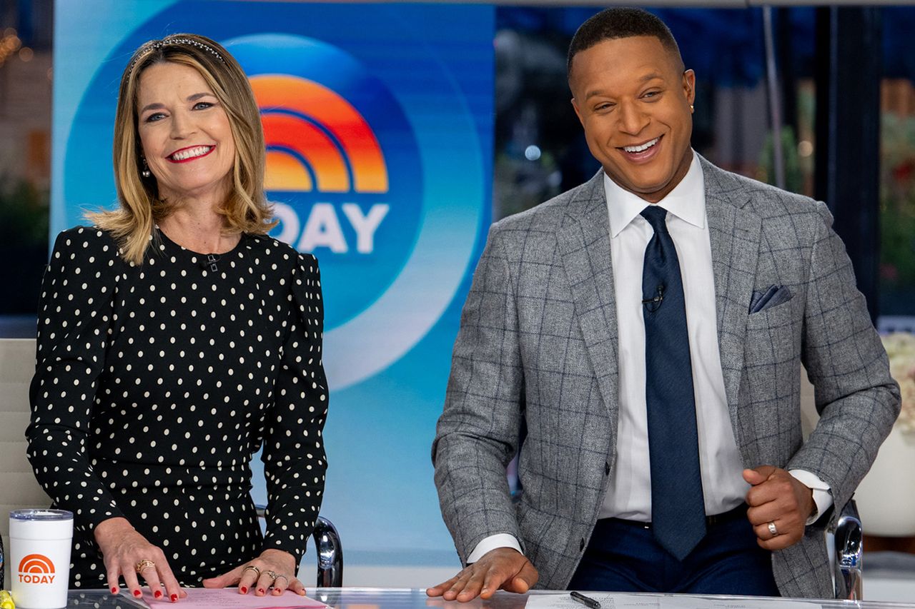 Savannah Guthrie and Craig Melvin on the 'Today' show in November 2024.Credit: Nathan Congleton/NBC via Getty