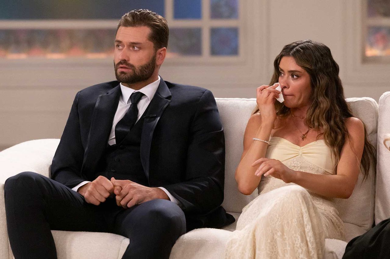 Dakota Mortenson and Taylor Frankie Paul on 'The Secret Lives of Mormon Wives: Reunion Special'Credit: Fred Hayes/Disney