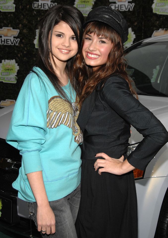 Selena Gomez and Demi Lovato in 2008Credit: Jean-Paul Aussenard/Wireimage