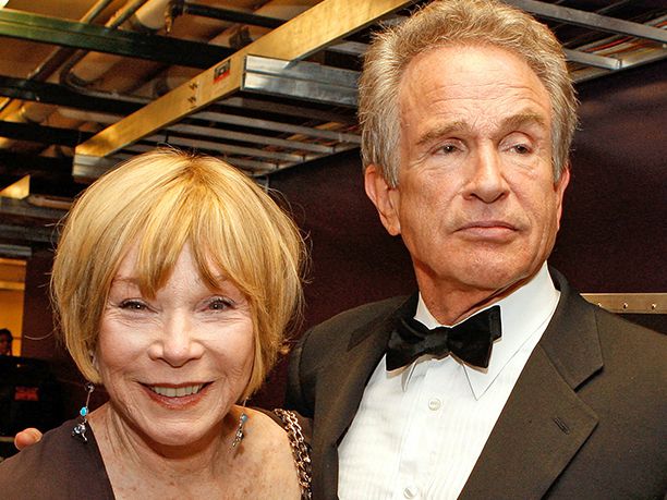 Shirley MacLaine and Warren Beatty during the 36th AFI Life Achievement Award tribute to Warren Beatty at the Kodak Theatre in L.A. on June 12, 2008Credit: Kevin Winter/Getty Images