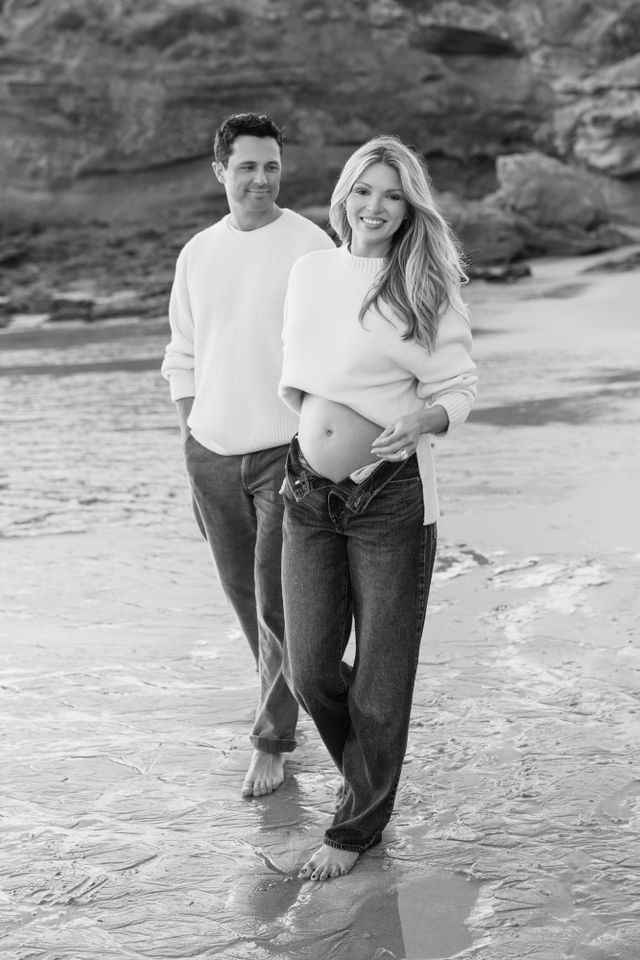 Stephen Colletti Expecting First Baby with Wife Alex Weaver Stephen Colletti and Alex Weaver in a pregnancy announcement photoCredit: Rich Lander/Chard Photo