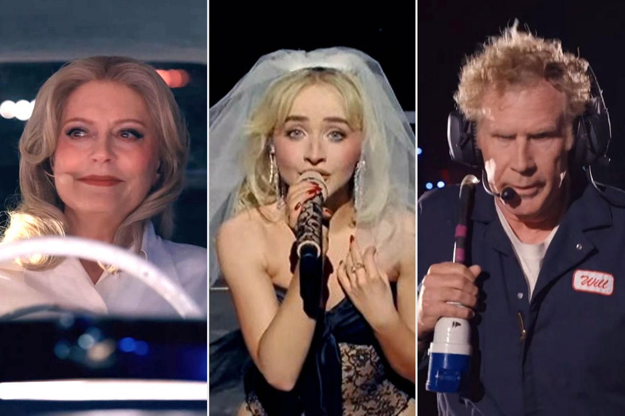 Susan Sarandon, Sabrina Carpenter and Will Ferrell during Coachella weekend onceCredit: Coachella/Youtube (3)
