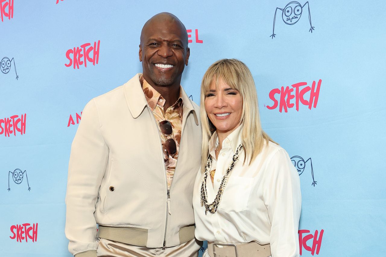 Terry Crews and Rebecca King-Crews in 2025.Credit: Monica Schipper/Getty