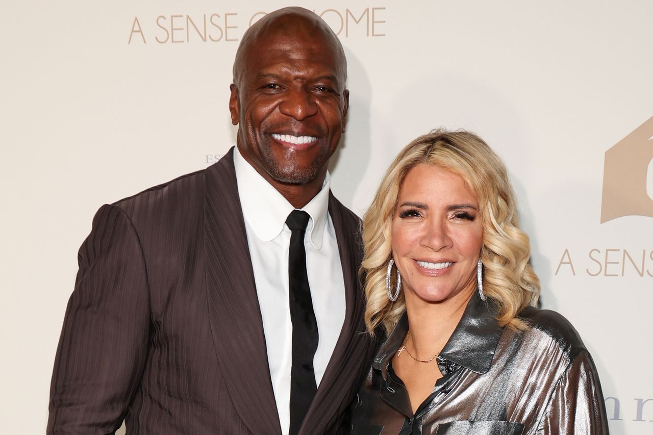 Terry Crews and Rebecca King-Crews in 2025.Credit: Jesse Grant/Variety via Getty