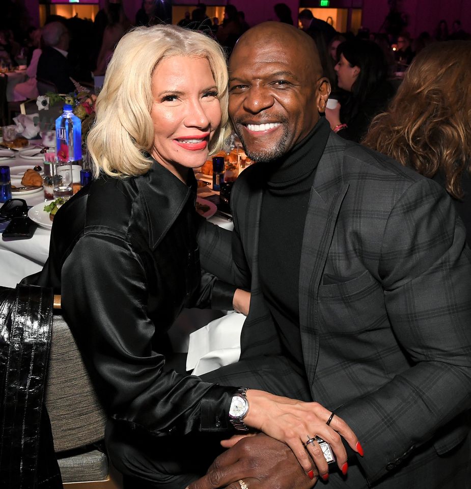 Rebecca King-Crews and Terry Crews in 2021.Credit: Charley Gallay/Getty