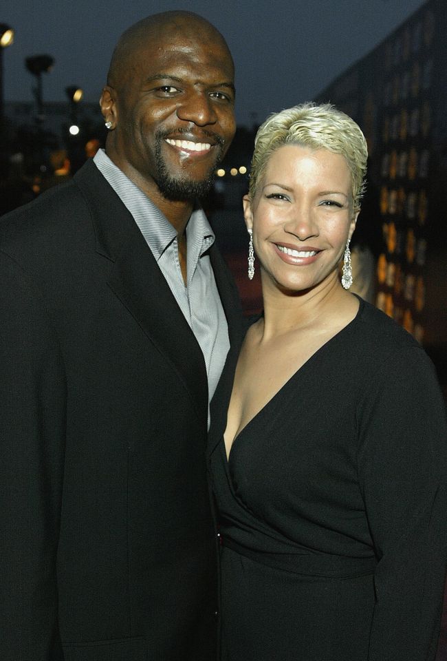 Terry Crews and Rebecca King-Crews in 2004.Credit: Doug Benc/Getty