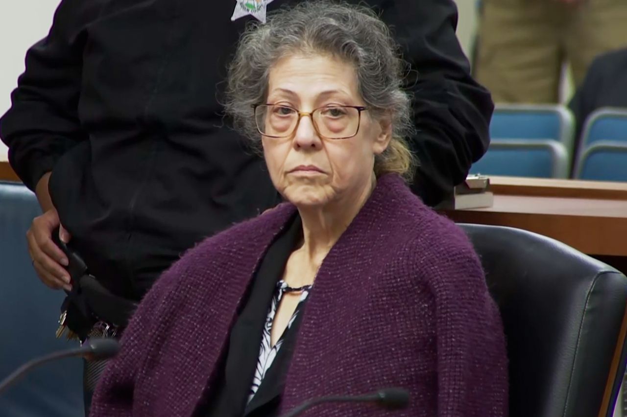 The Perfect Neighbor Susan Lorincz in court.Credit: Netflix